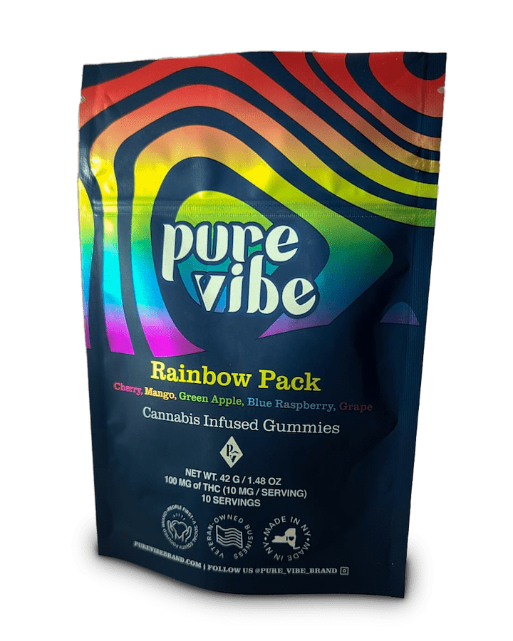 Pure Vibe - Rainbow - 100mg