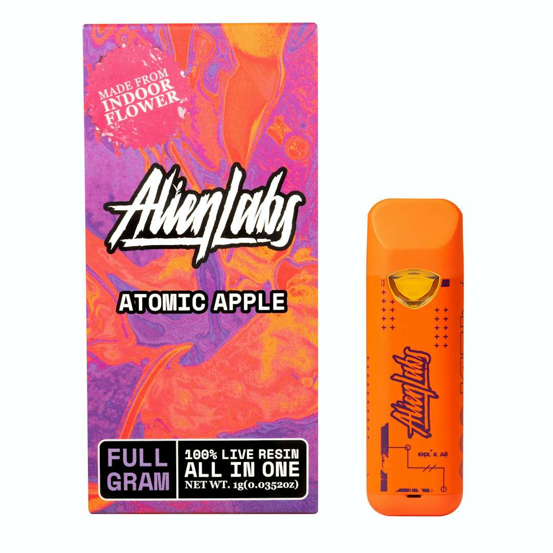 Atomic Apple Live Resin AIO 1g