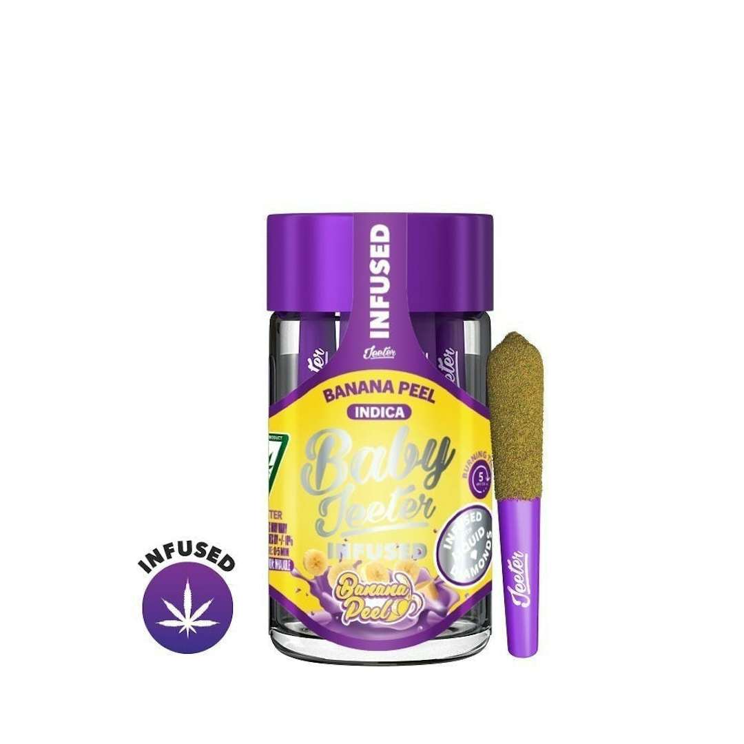 Banana Peel Baby Jeeter 5pk Prerolls 2.5g