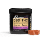 PlusCBD, Reserve Extra 5mg THC + 25mg CBD Gummies, Dragon Fruit, Full Spectrum, 30ct, 150mg THC + 750mg CBD