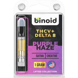 THCV + Delta 8 THC Vape Cartridge- Purple Haze